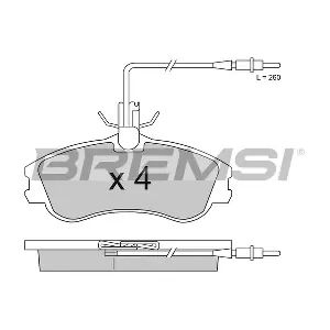 BP2711 BREMSI