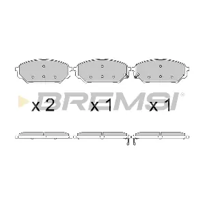 BP3619 BREMSI