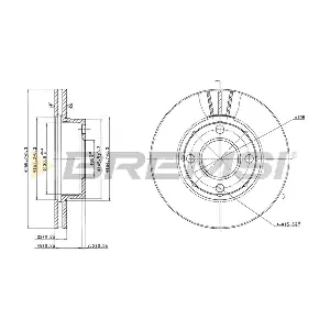CD6319V BREMSI