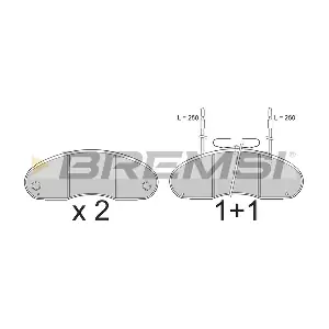 BP7242 BREMSI