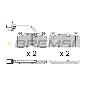 BP3689 BREMSI