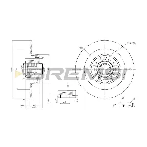 CD7654S BREMSI