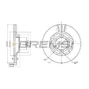 CD6460V BREMSI
