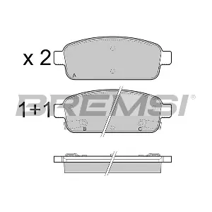 BP3406 BREMSI