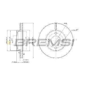 CD6193V BREMSI