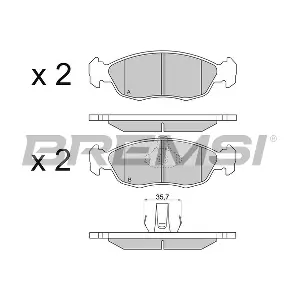 BP2729 BREMSI