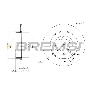 CD7176S BREMSI
