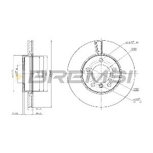 CD8122V BREMSI