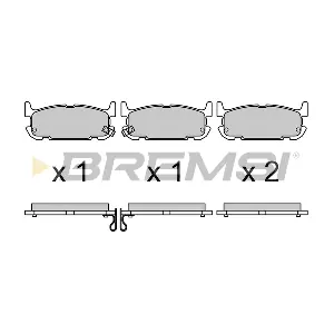 BP3708 BREMSI