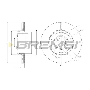 CD8037V BREMSI