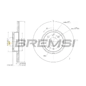 CD7070S BREMSI