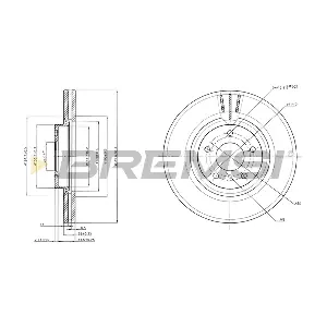 CD7505V BREMSI