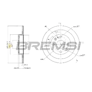 CD6523S BREMSI