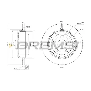 CD8095V BREMSI