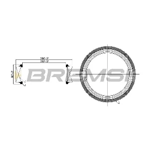 FA1259 BREMSI