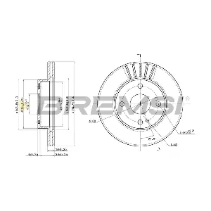 CD6497V BREMSI