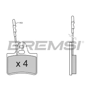 BP2214 BREMSI