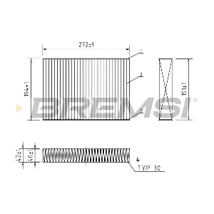 FC2588C BREMSI