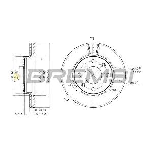 CD6154V BREMSI