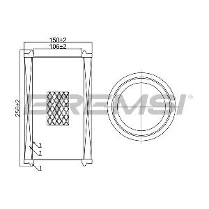 FA1068 BREMSI