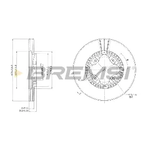 CD6494V BREMSI
