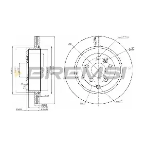 CD7609V BREMSI