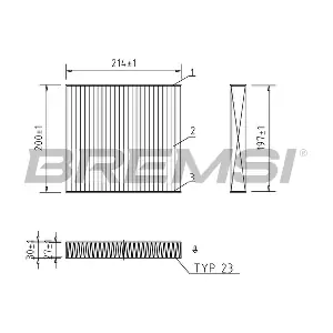FC0434C BREMSI