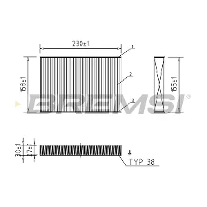 FC0481 BREMSI