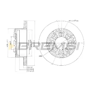 CD6858S BREMSI