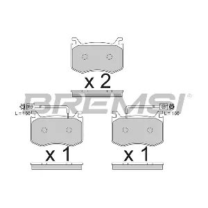 BP3792 BREMSI