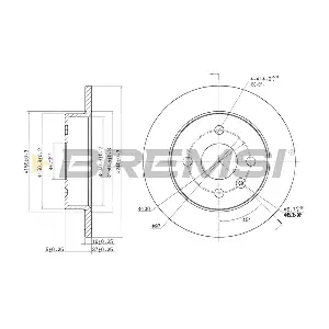 CD7043S BREMSI