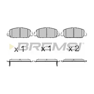 BP3673 BREMSI
