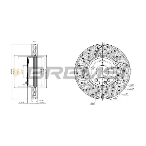 CD8464V BREMSI