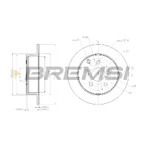 CD7704S BREMSI