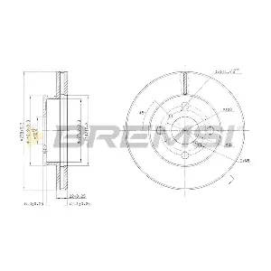 CD6413V BREMSI