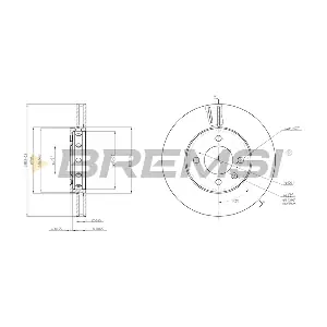 CD8184V BREMSI