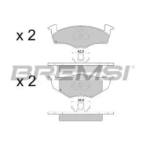 BP2672 BREMSI