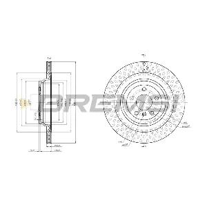 CD8630V BREMSI