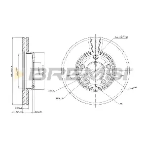 CD7210V BREMSI