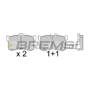 BP2372 BREMSI