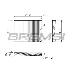 FC0923 BREMSI