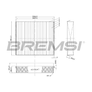 FC1333C BREMSI