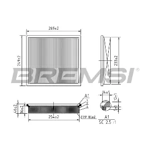 FA1028 BREMSI