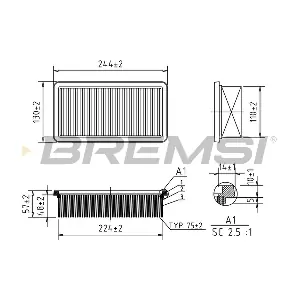 FA1635 BREMSI