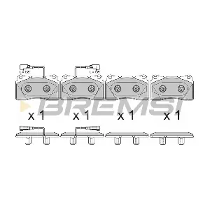 BP3678 BREMSI
