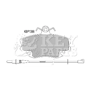 KBP1386 KEY PARTS