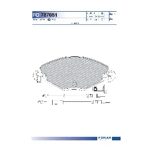 FO787081 FOMAR Friction