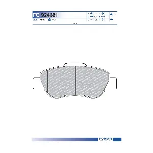 FO 924681 FOMAR Friction