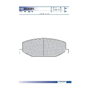 FO 634581 FOMAR Friction