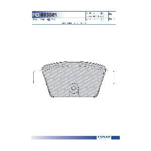 FO693981 FOMAR Friction